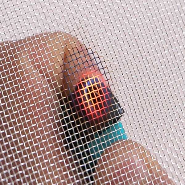 0.24mm 1.2mm Tamanho de abertura Alumínio Escrima de insetos