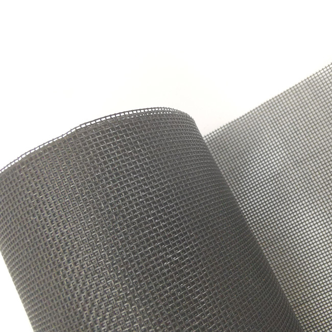 1m-3m Pet Mesh Screen Negro ou cinza de alto desempenho para janela e porta