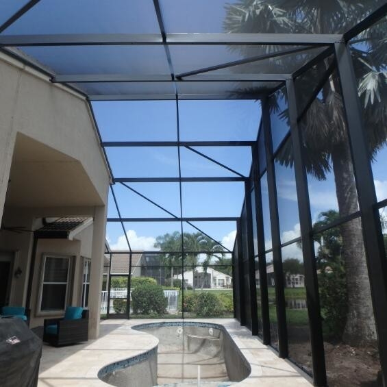 UV Protegido PVC Fibra de vidro Piscina e Patio Screen Resistente a pragas 0,33mm Diâmetro de fio Fácil instalação