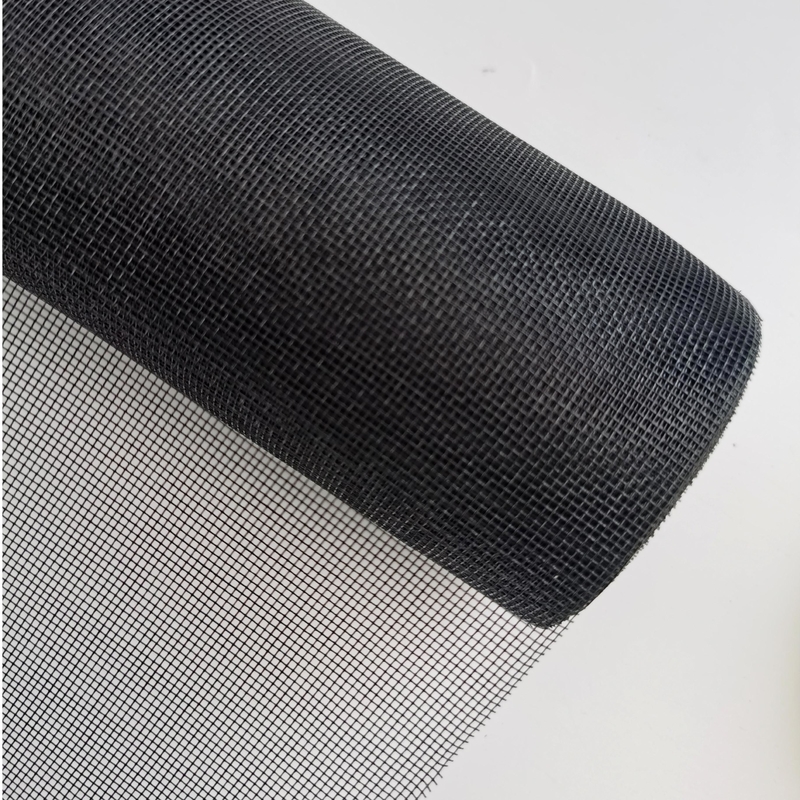 Global E Glass Fiberglass Window Screen 0.28mm Dia de fio Anti mosquitos 120g/m2 Resistência