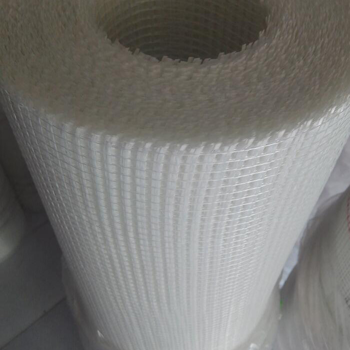 Rolo de parede de malha de reforço de fibra de vidro 1,2 m Cor verde 800N Resistência à tração