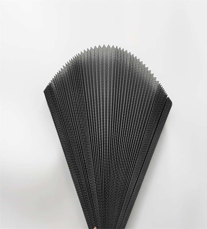 16 20 Malha de fibra de vidro Plissé Pedaço de tela de insetos 14-20 mm Para janelas / portas