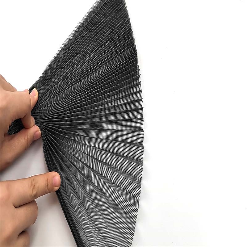 Ecrã Plissé Anti-Insecto de 18 mm de altura dobrável para janelas e portas