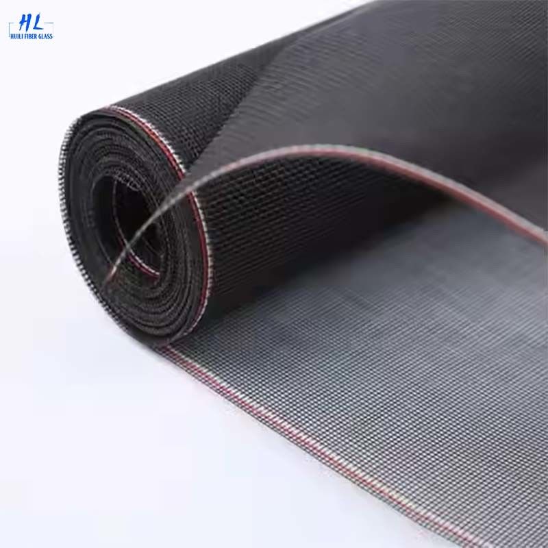 Ecrã de insetos de fibra de vidro de tecido simples cinza preto branco azul rolamento de mosquiteiro de fibra de vidro malha de proteção contra insetos durável ideal para aplicações comerciais