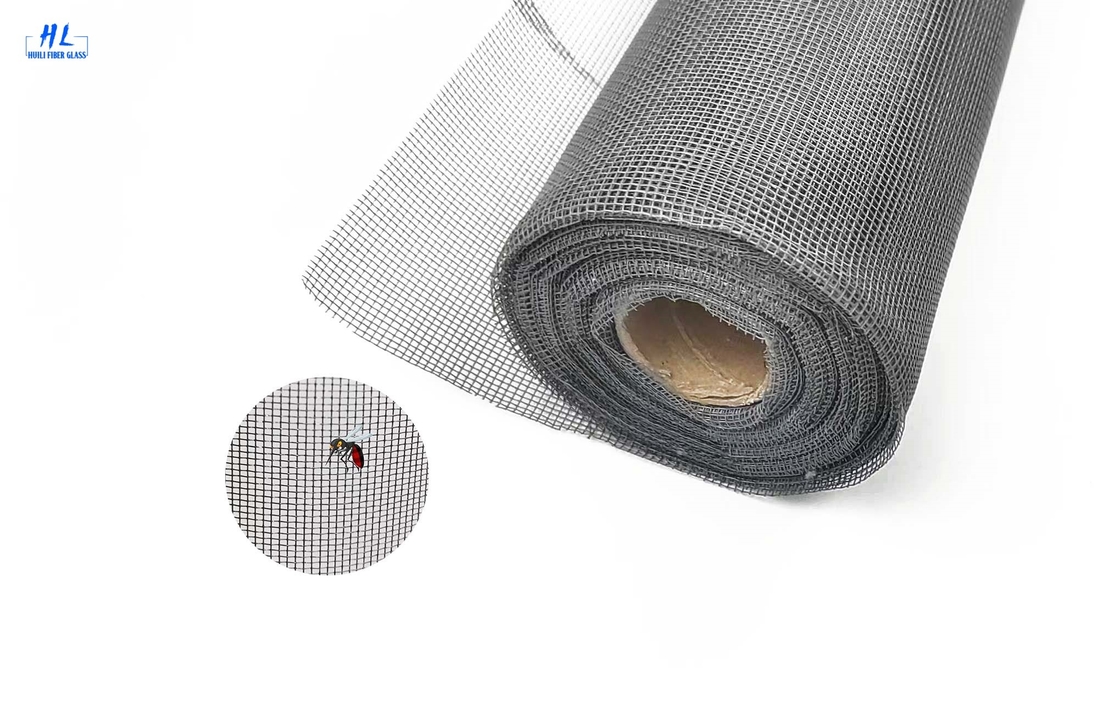 20x22 Fibra de vidro Espelha de mosca 0.3-3M Largura 0.25mm Diâmetro de fio 100g/m2 Peso padrão