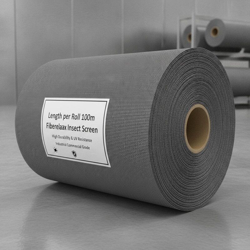 Comprimento por rolo 100m Fibra de vidro Espelha de insetos Oferecendo alta durabilidade e resistência UV projetado para industrial comercial