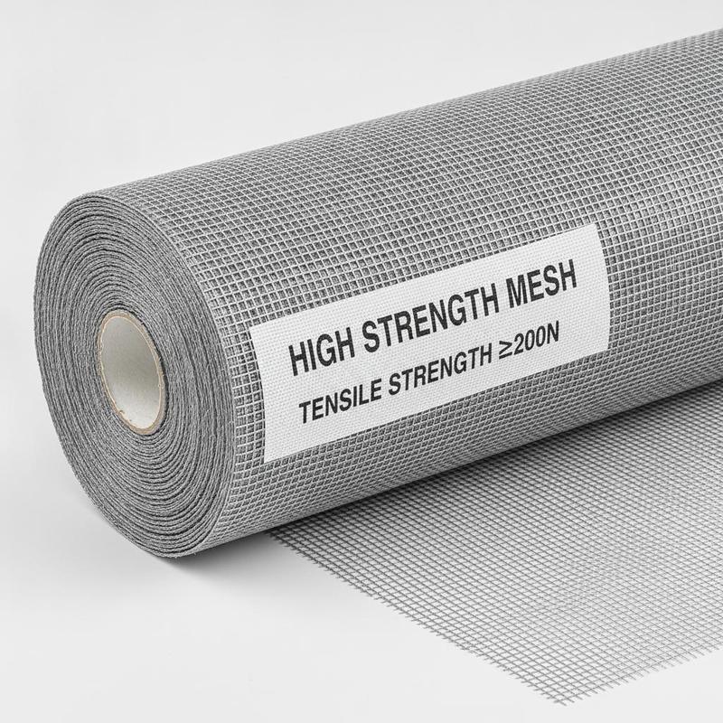 Ecrã de insetos de fibra de vidro simples oferecendo resistência à tração ≥ 200N Logotipo personalizado Malha de alta resistência para portas e janelas