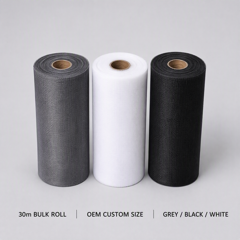 Ecrã de insetos de fibra de vidro simples oferecendo resistência à tração ≥ 200N Logotipo personalizado Malha de alta resistência para portas e janelas