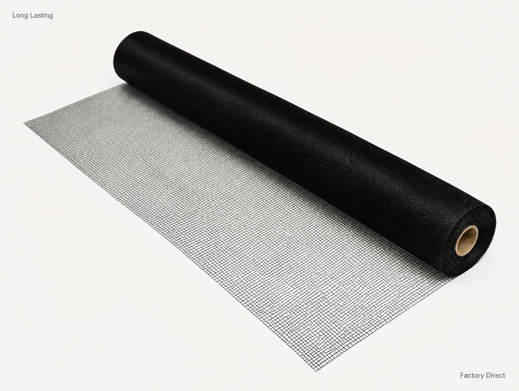 Ecrã de insetos de fibra de vidro simples oferecendo resistência à tração ≥ 200N Logotipo personalizado Malha de alta resistência para portas e janelas