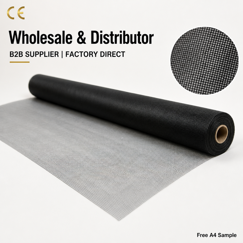Tela mosquiteira resistente à corrosão e durável, certificada por normas internacionais, 135g, 22x22 Mesh, resistente a rasgos