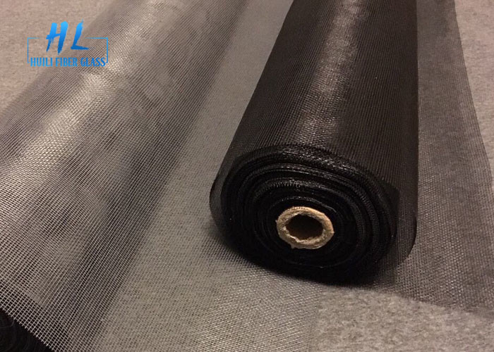 Uma tela do mosquito do erro da fibra de vidro da cor do preto da visão da maneira usada para o quadro de alumínio