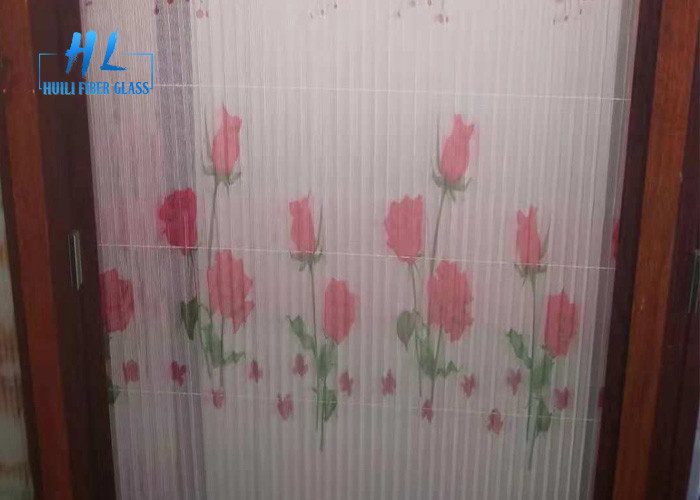 Tela cinzenta do inseto do Plisse da cor com a bons oxidação/fogo da ventilação do ar - resistentes