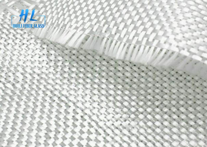 Tecido de fibra de vidro branco de 200 gm UL94-V0 Tecido resistente a chamas com resistência à tração de 2000N / 5cm