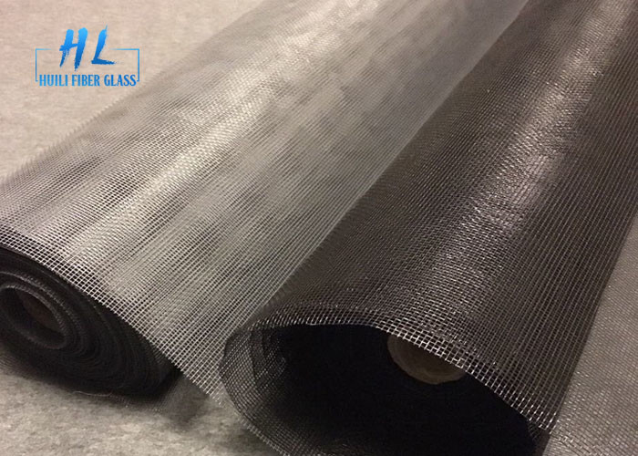 Tela revestida PVC do erro do mosquito da fibra de vidro usada para a prova da poeira da janela e da porta