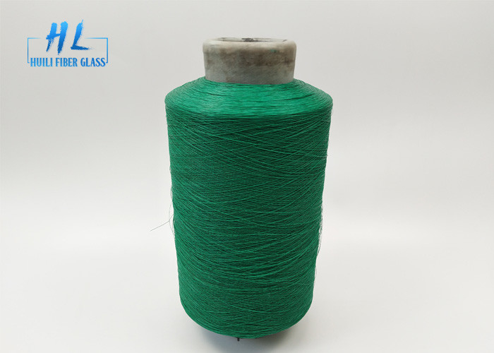 34 Tex 1/0 Fibra de vidro revestida de PVC com excelente resistência à água para embalagens de cartão