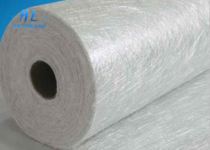 Rolo de estofado de fibra de vidro cortado em 76 mm de diâmetro de núcleo Cor Branca