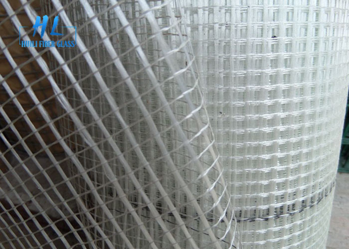 4 x 4 malha resistente da fibra de vidro do alcaloide do milímetro 160g para o componente interno e externo da construção da parede