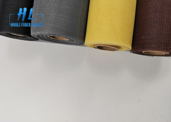 Torne a rede de mosquito preta da fibra de vidro da cor 18*16 ao mercado de Itália