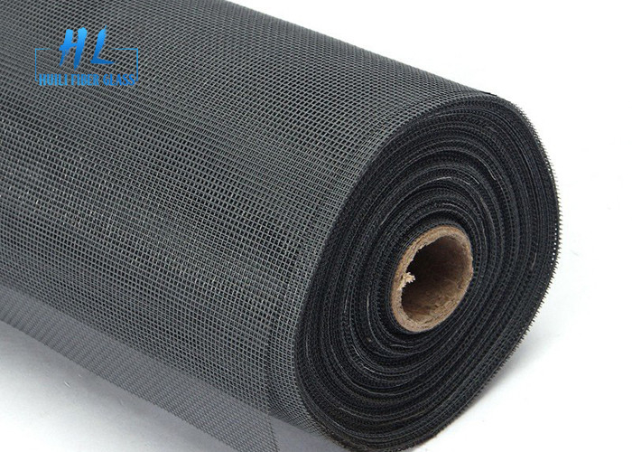 Cor preta, tela da janela da fibra de vidro, fogo de tecelagem do preço de fábrica da planície - resistente