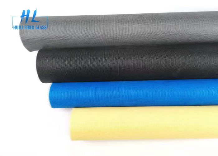 fogo cinzento da cor da fibra de vidro 14*12 - malha resistente do mosquito da fibra de vidro