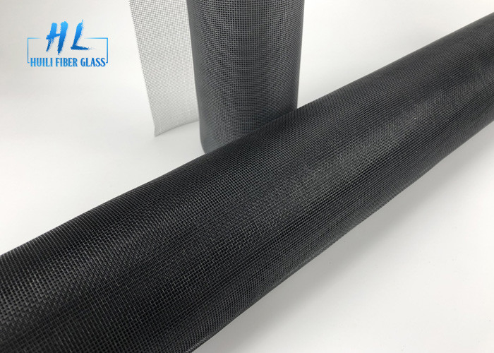 Rede de tela de mosca de fibra de vidro resistente ao fogo em 18*16 Tecido Plain Weave Hook Closure 3.0m Larga