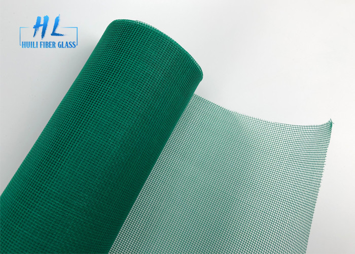 18*16 malha da tela da mosca da tela da janela da fibra de vidro da malha 120g com cor verde