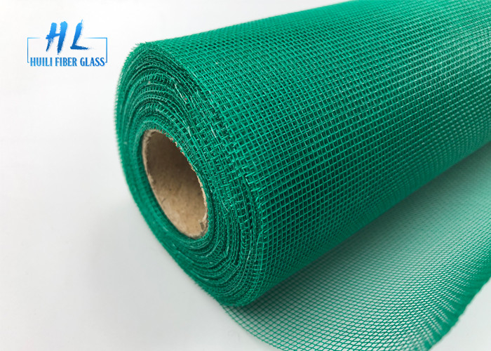 18*16 malha da tela da mosca da tela da janela da fibra de vidro da malha 120g com cor verde