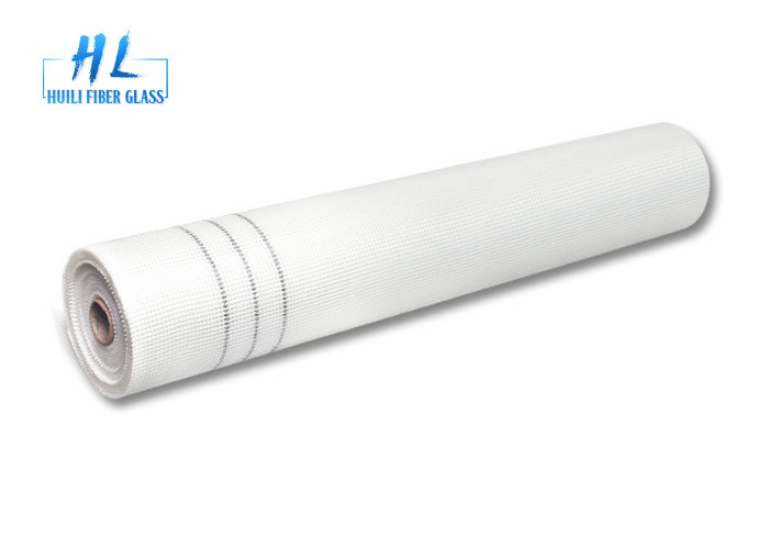 malha alaranjada da fibra de vidro da cor de 145g 160g 4*4 para materiais de construção