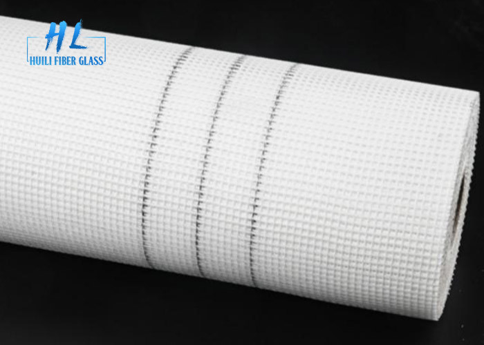 malha alaranjada da fibra de vidro da cor de 145g 160g 4*4 para materiais de construção