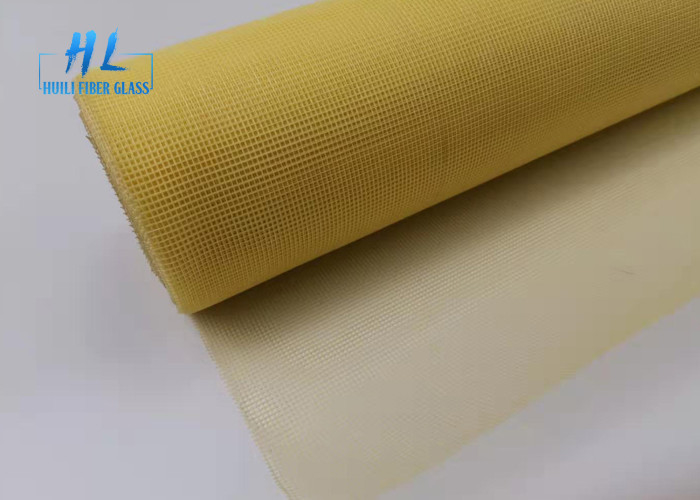 Tela de mosquito de fibra de vidro à prova de fogo Tecido simples 0,25 mm Tela de malha resistente a UV para janelas