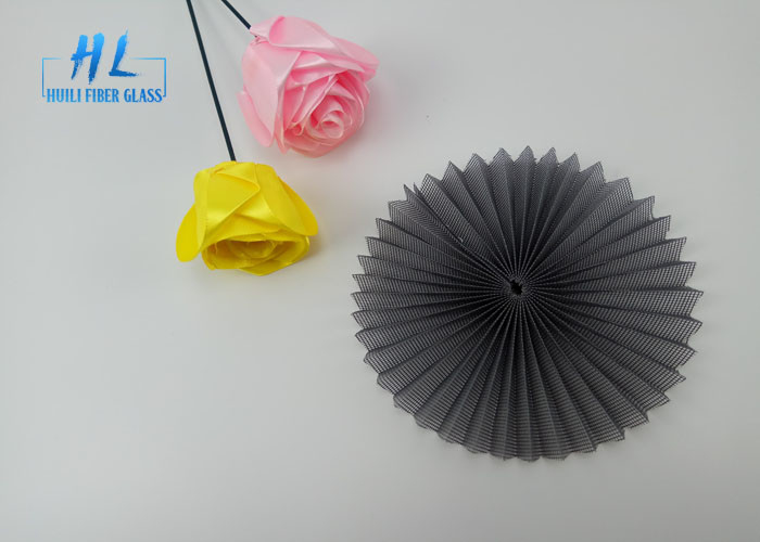 1.4m-3.0m Largura Fly Screen dobrável 0.35mm espessura para instalação flexível