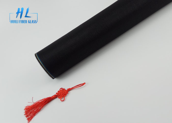 tela da janela do inseto da fibra de vidro de 90G 110G 18*16 na cor cinzenta ou preta