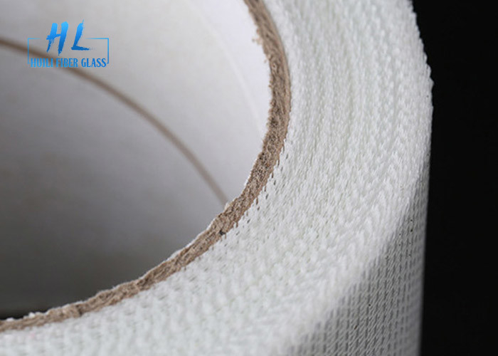 A fita autoadesiva branca da malha da fibra de vidro de 9*9 8*8 para cobrir o Drywall articula
