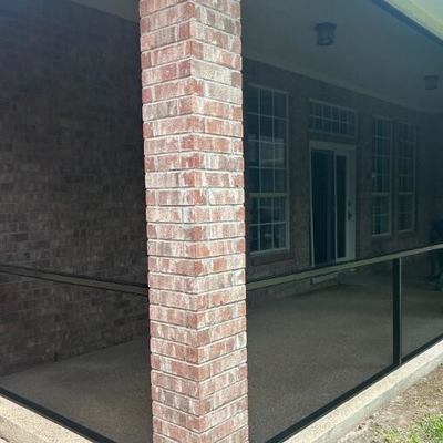 Ecrã de piscina de fibra de vidro de PVC para exterior