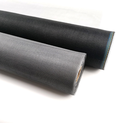 Tela de vidro de fibra de vidro com PVC 0,28mm Dia de fio para proteção doméstica