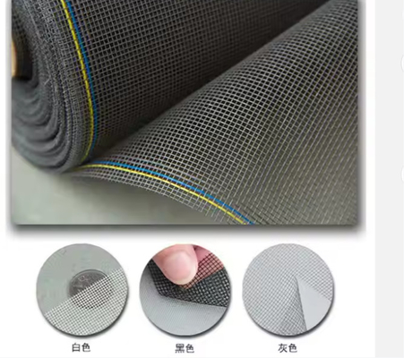 Ecrã de janela de fibra de vidro à prova de mosquitos com ventilação e transpirabilidade