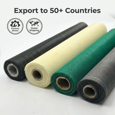 Rede de tela de insetos de fibra de vidro Tamanho 18x16 polegadas 18x14 polegadas Rolo anti-mosquito para janelas