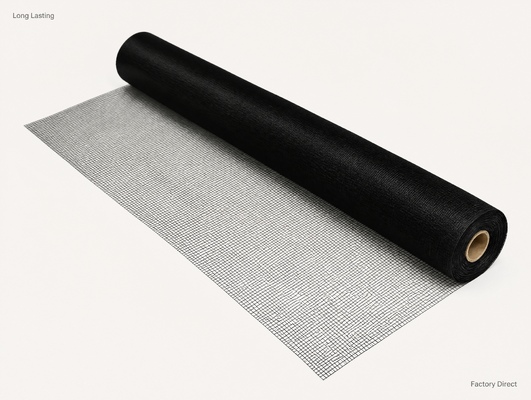 Ecrã de insetos de fibra de vidro simples oferecendo resistência à tração ≥ 200N Logotipo personalizado Malha de alta resistência para portas e janelas