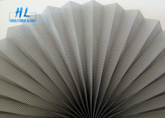 OEM Plisse Insect Screen com espessura de 0,35 mm e comprimento de 21 m