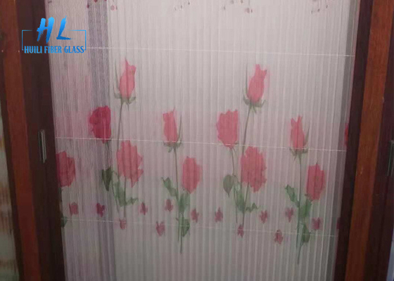 Tela cinzenta do inseto do Plisse da cor com a bons oxidação/fogo da ventilação do ar - resistentes