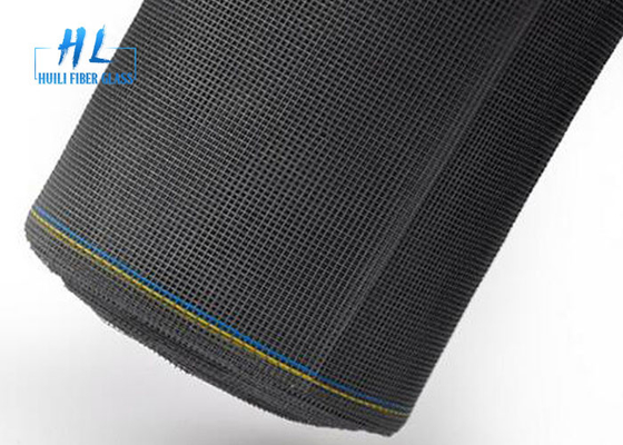 120 g/m2 Peso padrão Fibra de vidro Screen de insetos Negro Performance