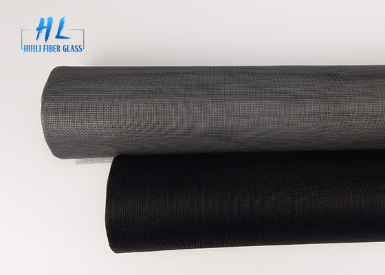 Ecrã de mosquito de fibra de vidro cinza de tecido simples Disponível OEM Forma de buraco quadrado
