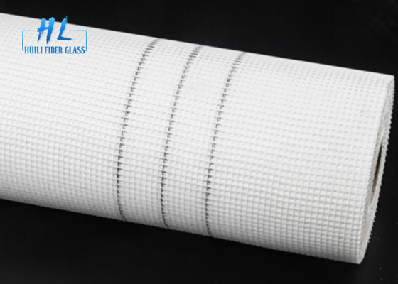 malha alaranjada da fibra de vidro da cor de 145g 160g 4*4 para materiais de construção