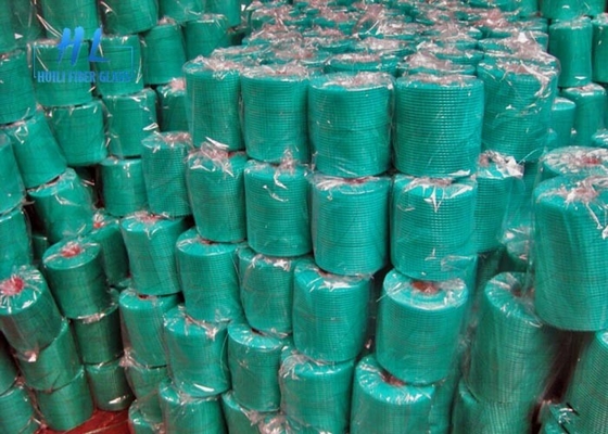 Rolo de malha de gesso de fibra de vidro branco resistente à água de 1,5 m com resistência à tração Construção Construção