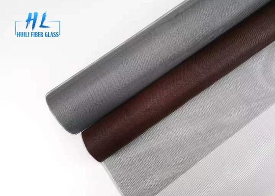 O PVC do weave liso revestiu a tela da mosca da fibra de vidro de 3ft*100ft para Windows