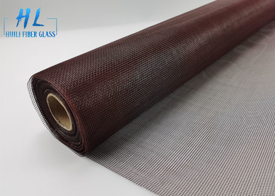 Tela do inseto da fibra de vidro de Brown 18*16 para o produto dos insetos da proteção