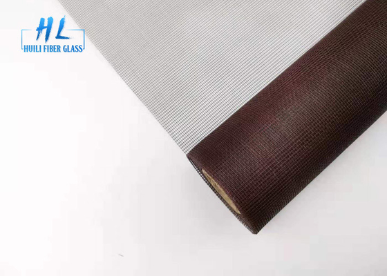 Ecrã de insectos de fibra de vidro fechado Selvedge / Ecrã de mosca de fibra de vidro Diâmetro de fio de 0,25 mm para uso residencial